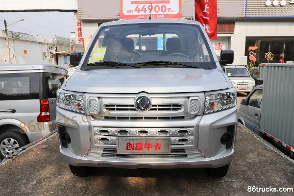 Dongfeng Chuangfu Niuka 2026 Super Luxury 1.6L Gasoline 122 hp 4X2(6 wheels) Hydraulic Brake 3.3m Single Row Flatbed Micro Truck Exterior (2