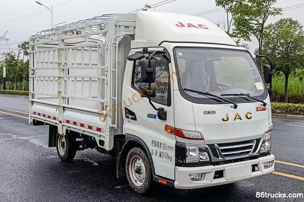 JAC Junling EV3 3.2T 3.7m single-row pure electric stake truck 41.86kWh 4X2(6 wheels) Exterior
