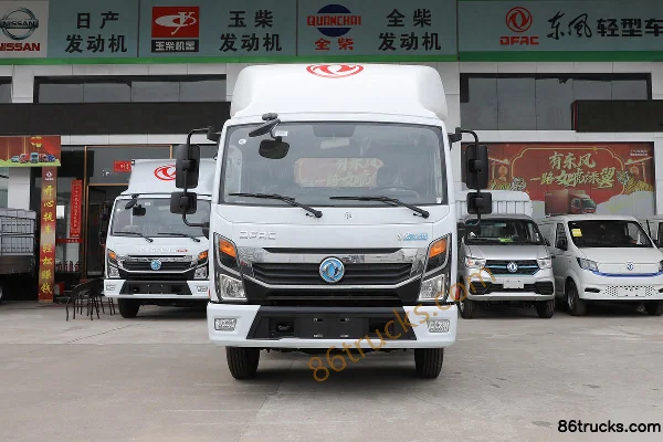 Dongfeng EV350 PRO 4.5T 4.2m Single Row Pure Electric Van Light Truck 98.04kWh 4X2(6 wheels) Exterior (2) | 86Trucks