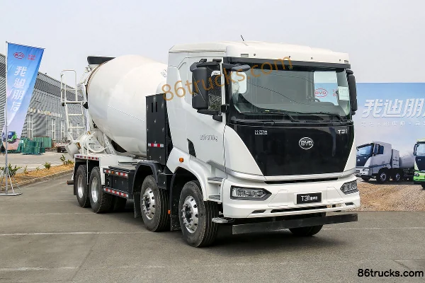 BYD BYD T31 heavy-duty truck concrete mixer truck