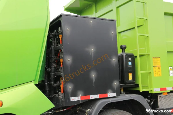 BYD T31 31T 8X4(12 wheels) 5.6m Pure Electric Dump Truck 355kWh Body (3) | 86Trucks