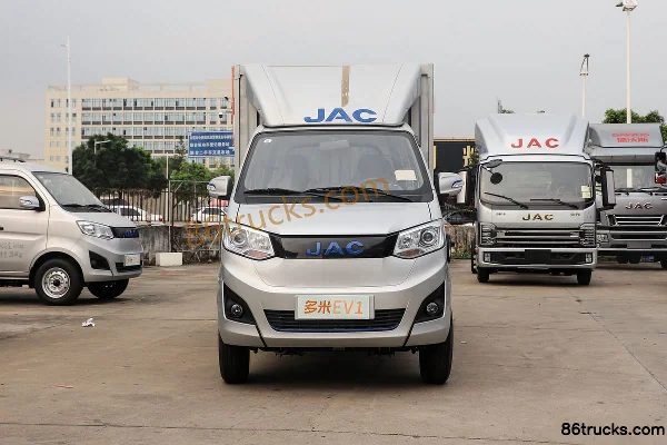 JAC Micro Truck Duomi 2.84T 3.035m Single Row Pure Electric Box Micro Truck 42kWh 4X2(6 wheels) Exterior (2) | 86Trucks