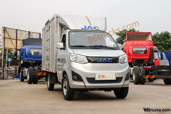 JAC Micro Truck Duomi 2.84T 3.035m Single Row Pure Electric Box Micro Truck 42kWh 4X2(6 wheels) Exterior