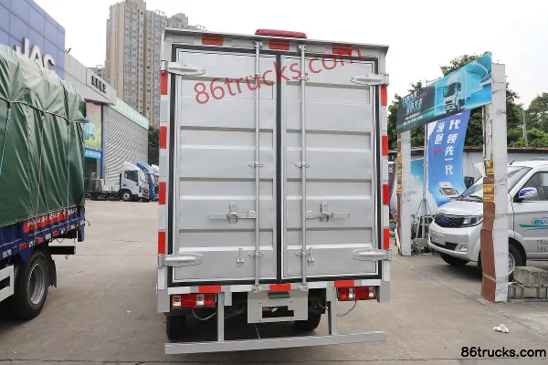 JAC Micro Truck Duomi 2.84T 3.035m Single Row Pure Electric Box Micro Truck 42kWh 4X2(6 wheels) Body (3) | 86Trucks