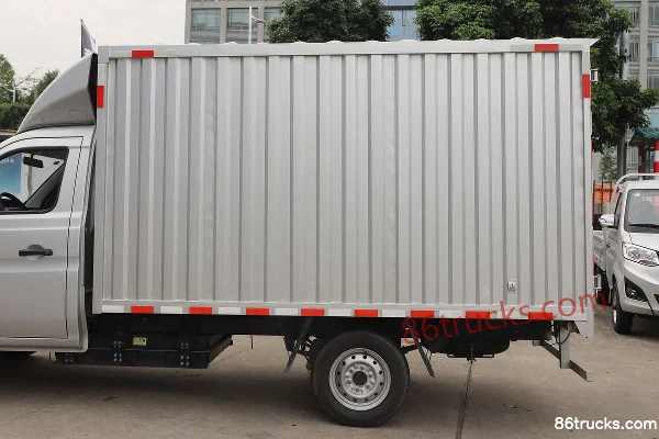 JAC Micro Truck Duomi 2.84T 3.035m Single Row Pure Electric Box Micro Truck 42kWh 4X2(6 wheels) Body (1) | 86Trucks