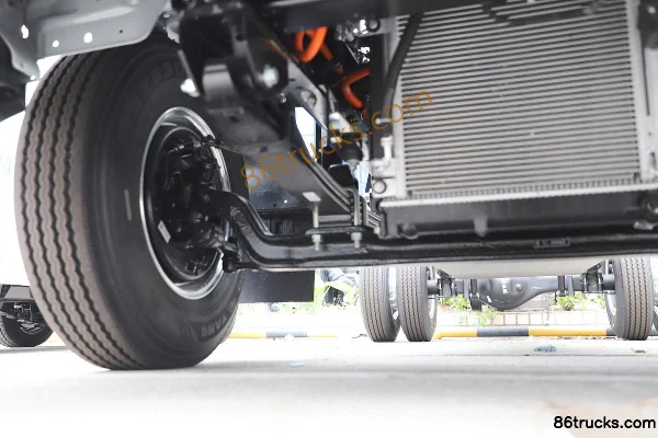 JAC Shuailing ES6 4.5T 4.15m single-row pure electric van light truck 86.55kWh 4X2(6 wheels) Chassis (2) | 86Trucks