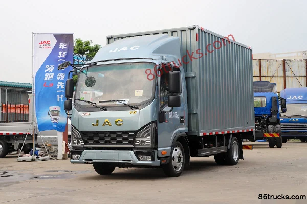 JAC Lingpao L3 2.0L 127hp 4X2(6 wheels) CNG 3.8m Single Cab Van Light Truck Exterior (3) | 86Trucks