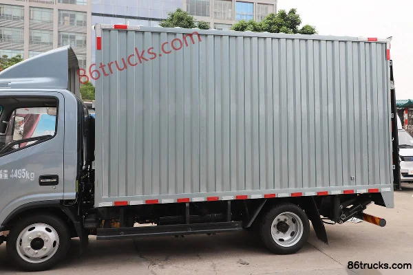 JAC Lingpao L3 2.0L 127hp 4X2(6 wheels) CNG 3.8m Single Cab Van Light Truck Body (1) | 86Trucks