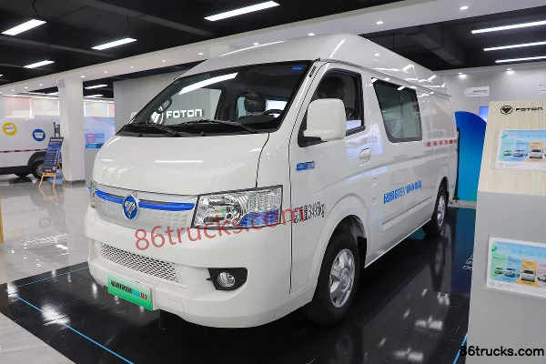 Tuyano Fengjing G7 2024 5 places 5,34 m fourgon utilitaire électrique pur toit haut empattement long Extérieur (3) | 86Trucks