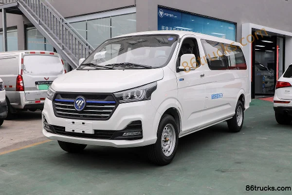 Tuyano Fengjing G5 2024 Business Edition 6-Seat 5.245m Electric Long Wheelbase Flat Roof Light Bus 50.23kWh (EVE Energy) Exterior (3) | 86Tr
