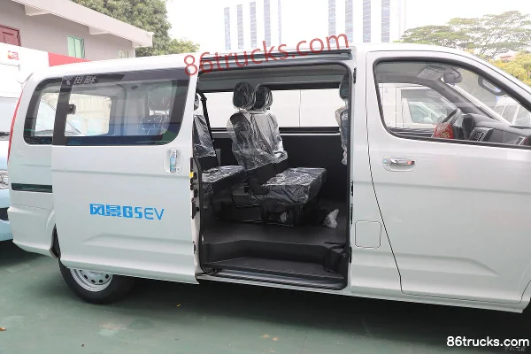Tuyano Fengjing G5 2024 Business Edition 6-Seat 5.245m Electric Long Wheelbase Flat Roof Light Bus 50.23kWh (EVE Energy) Body (3) | 86Trucks