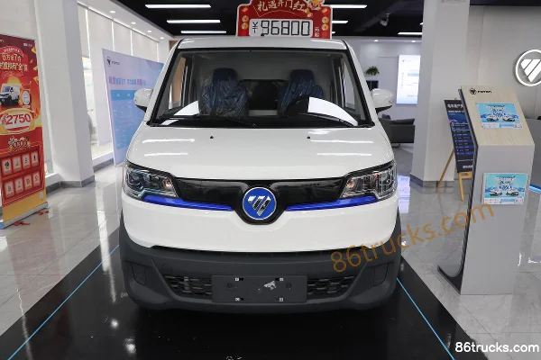 Zhinan Blue Zhinan Elf E7 5.395m Pure Electric Enclosed Van 38.64kWh Exterior (2) | 86Trucks
