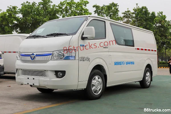 Tuyano Fengjing G7 2024 Commercial Edition 5-Seat Pure Electric Long Wheelbase Flat Roof Panel Van CATL 53.58kWh Exterior (3) | 86Trucks