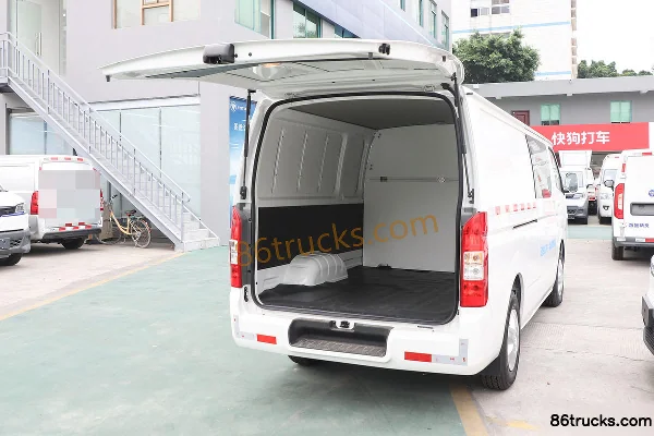 Tuyano Fengjing G7 2024 Commercial Edition 5-Seat Pure Electric Long Wheelbase Flat Roof Panel Van CATL 53.58kWh Cargo Box (3) | 86Trucks