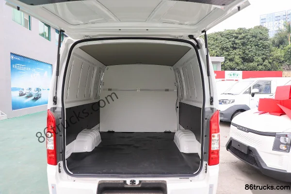 Tuyano Fengjing G7 2024 Commercial Edition 5-Seat Pure Electric Long Wheelbase Flat Roof Panel Van CATL 53.58kWh Cargo Box (1) | 86Trucks