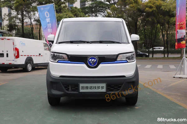 Tuyano Qian Duo Duo 4.995m Electric Panel Van Yiwei 41.86kWh Exterior (2) | 86Trucks