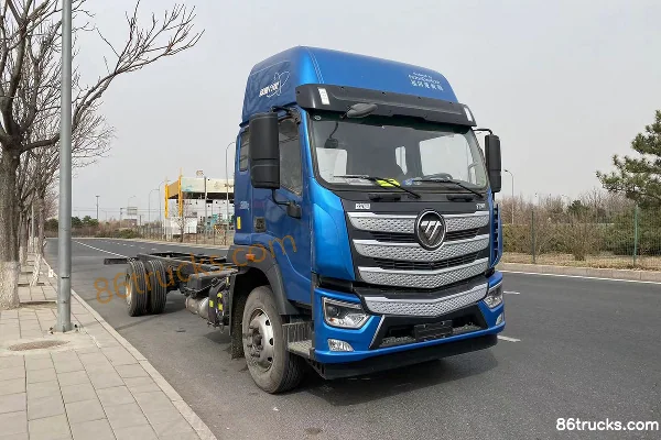 Foton Auman Planet 270hp 4X2(6 wheels) power supply truck chassis Exterior
