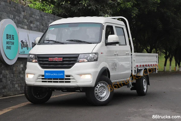 Jinbei Jinka S3 2024 version confort 1,6 L 123 ch 4X2(6 roues) essence micro-camion à double ridelles 2,6 m Extérieur (3) | 86Trucks