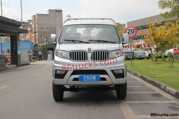 Jinbei T5L 2024 Comfort 1.6L 123 hp 4X2(6 wheels) Gasoline 3.6m Single Row Flatbed Micro Truck Exterior (2) | 86Trucks