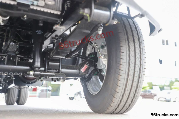 SRM Jinka S6 Standard Edition 2L 130 hp 4X2(6 wheels) CNG 3.855m Single Row Flatbed Mini Truck Chassis (3) | 86Trucks