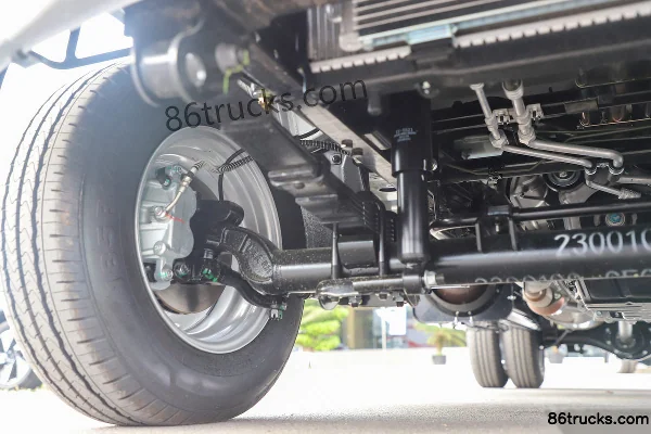 SRM Jinka S6 Standard Edition 2L 130 hp 4X2(6 wheels) CNG 3.855m Single Row Flatbed Mini Truck Chassis (2) | 86Trucks