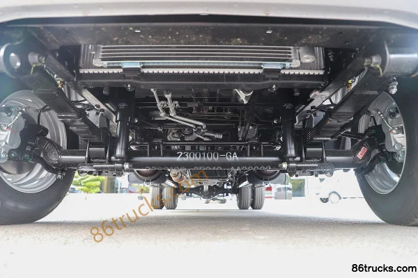 SRM Jinka S6 Standard Edition 2L 130 hp 4X2(6 wheels) CNG 3.855m Single Row Flatbed Mini Truck Chassis (1) | 86Trucks