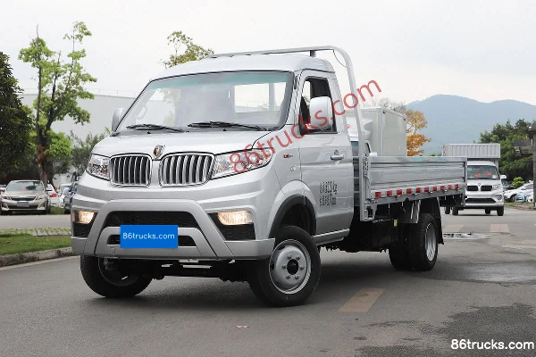 Jinbei T50 2020 Chuangye Edition 1.6L 123hp 4X2(6 wheels) Gasoline 3.4m Single Row Flatbed Mini Truck (China VI) Exterior (3) | 86Trucks