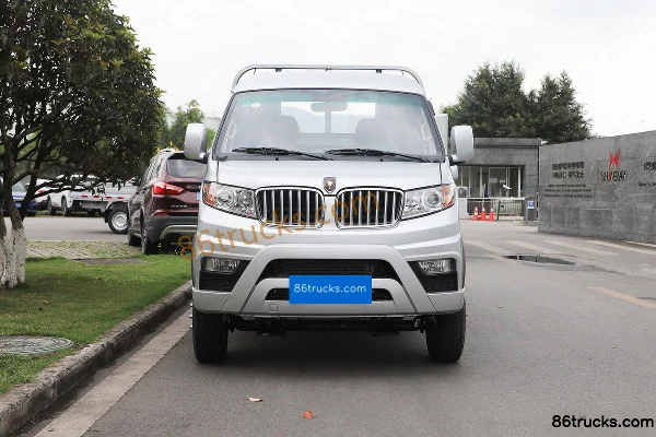Jinbei T50 2020 Chuangye Edition 1.6L 123hp 4X2(6 wheels) Gasoline 3.4m Single Row Flatbed Mini Truck (China VI) Exterior (2) | 86Trucks