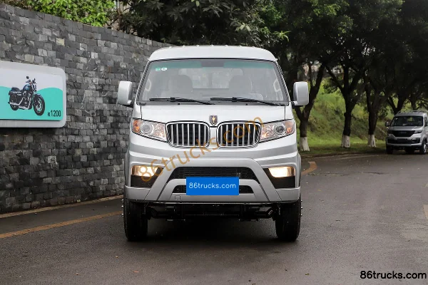 Jinbei T52 2020 Chuangfu 1.5L 102hp 4X2(6 wheels) Gasoline 2.605m Double Row Flatbed Mini Truck (China VI) Exterior (2) | 86Trucks