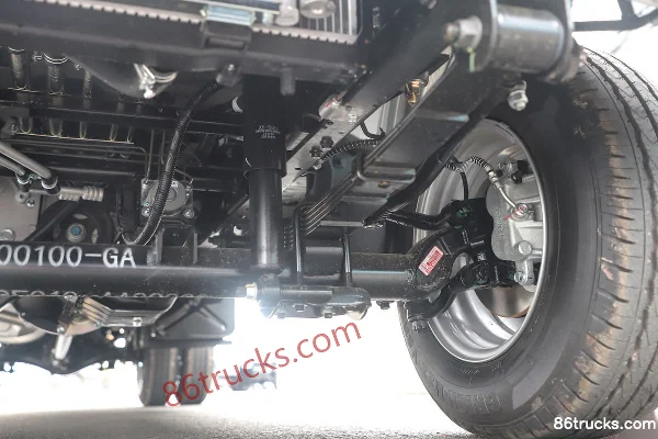 Jinbei T52 2020 Chuangfu 1.5L 102hp 4X2(6 wheels) Gasoline 2.605m Double Row Flatbed Mini Truck (China VI) Chassis (3) | 86Trucks