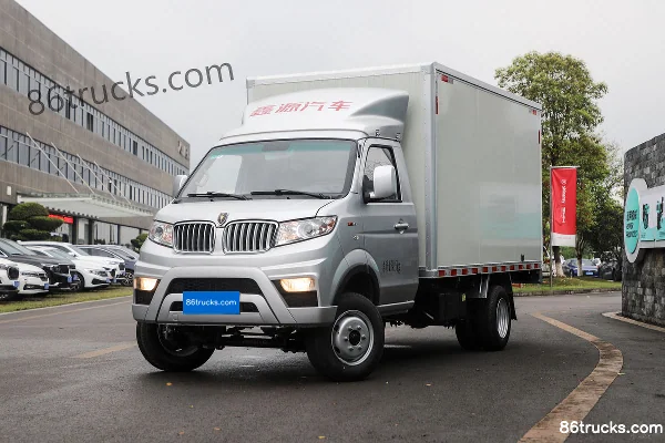 Jinbei T5 Standard Type 1.6L 123 hp 4X2(6 wheels) gasoline 3.4m single-row box mini truck Exterior (3) | 86Trucks