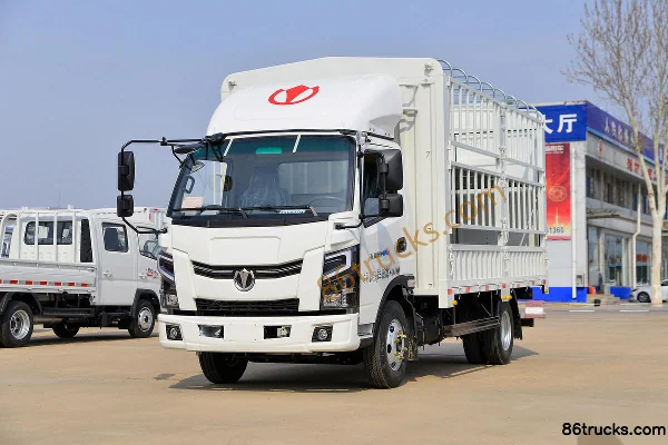 Feidi HV5 4.5T 4.15m Single Row Plug-in Hybrid Range-Extender Stake Light Truck 41.6kWh 4X2(6 wheels) Exterior (3) | 86Trucks