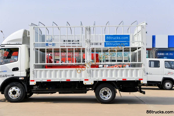 Feidi HV5 4.5T 4.15m Single Row Plug-in Hybrid Range-Extender Stake Light Truck 41.6kWh 4X2(6 wheels) Body (3) | 86Trucks