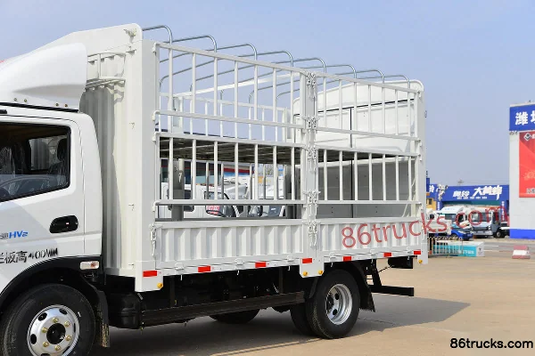 Feidi HV5 4.5T 4.15m Single Row Plug-in Hybrid Range-Extender Stake Light Truck 41.6kWh 4X2(6 wheels) Body (1) | 86Trucks
