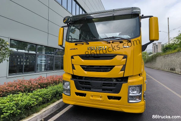 Qingling Isuzu Giga VC66 460hp 6X4(10 wheels) Power Truck Chassis Exterior