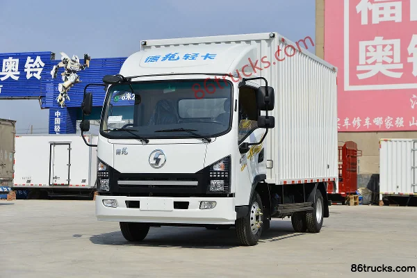 SHACMAN Commercial Vehicle Delong G1 137 ch 4X2(6 roues) 4,18 m camion simple cabine fourgon (Fast Gear 6 vitesses) Extérieur (3) | 86Trucks