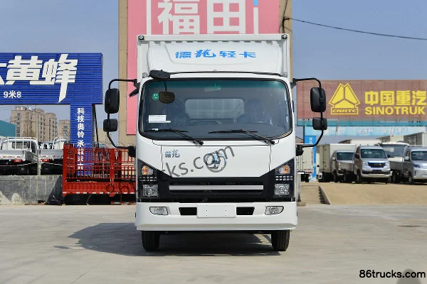 SHACMAN Commercial Vehicle Delong G1 137 ch 4X2(6 roues) 4,18 m camion simple cabine fourgon (Fast Gear 6 vitesses) Extérieur (2) | 86Trucks