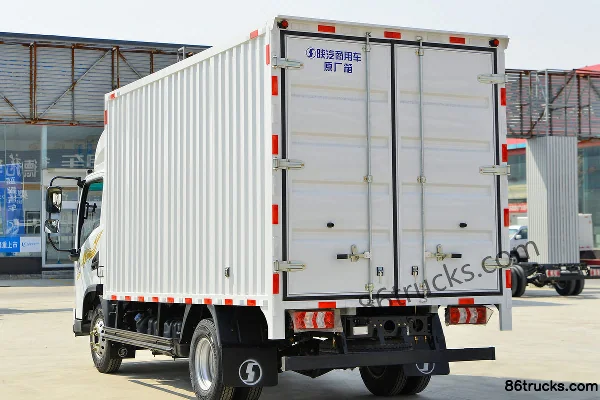SHACMAN Commercial Vehicle Delong G1 137 ch 4X2(6 roues) 4,18 m camion simple cabine fourgon (Fast Gear 6 vitesses) Carrosserie (3) | 86Truc