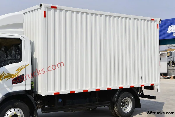 SHACMAN Commercial Vehicle Delong G1 137 ch 4X2(6 roues) 4,18 m camion simple cabine fourgon (Fast Gear 6 vitesses) Carrosserie (1) | 86Truc