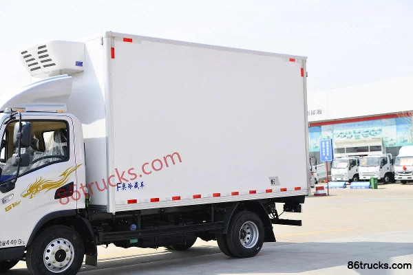 SHACMAN Commercial Vehicle Delong G1 155 ch 4X2(6 roues) 4,06 m camion frigorifique Carrosserie (1) | 86Trucks