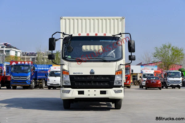 Sinotruk HOWO Hanjiang M 145hp 4X2(6 wheels) 4.15m Single-row Van Light Truck Exterior (2) | 86Trucks