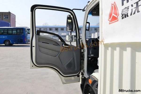 Sinotruk HOWO Hanjiang M 145hp 4X2(6 wheels) 4.15m Single-row Van Light Truck Cab (1) | 86Trucks
