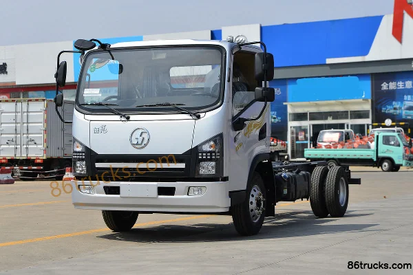 SHACMAN Commercial Vehicle Delong G1 155 hp 4X2(6 wheels) 4.18m single-row flatbed light truck Exterior (3) | 86Trucks