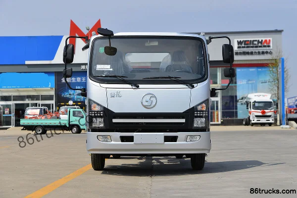 SHACMAN Commercial Vehicle Delong G1 155 hp 4X2(6 wheels) 4.18m single-row flatbed light truck Exterior (2) | 86Trucks