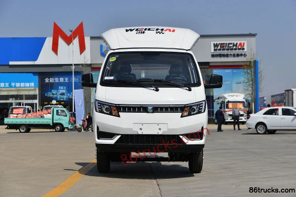 Lanqing Auto Ling R 1.6L 122hp 4X2(6 wheels) Gasoline 3.7m Single Row Van Mini Truck Exterior (2) | 86Trucks
