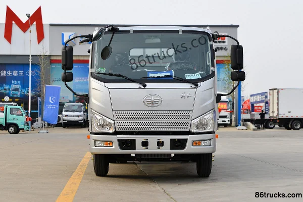 FAW Jiefang J6F Lucky Tiger 150hp 4X2(6 wheels) 4.2m single-row flatbed light truck Exterior (2) | 86Trucks