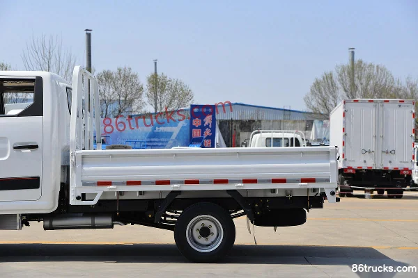 Lanqing Auto Ling R 1.6L 122 ch 4X2(6 roues) essence camion plateau micro benne double rangée 3,05 m Carrosserie (3) | 86Trucks