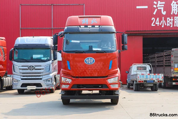 FAW Jiefang J6L Medium Truck 6X4(10 wheels) Pure Electric Semi-Trailer Tractor 282kWh Exterior (2) | 86Trucks
