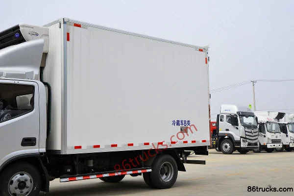 Foton Aumark S1 Changying 158 ch 4X2(6 roues) camion frigorifique 4,08 m Carrosserie (1) | 86Trucks