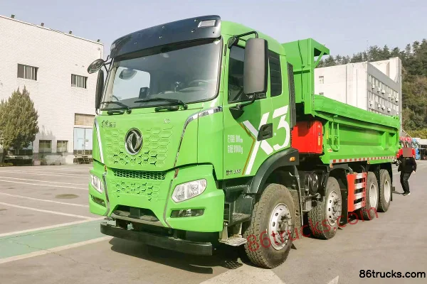 Dongfeng Tuoxing X3 350hp 8X4(12 wheels) 5.6m Dump Truck Exterior (2) | 86Trucks